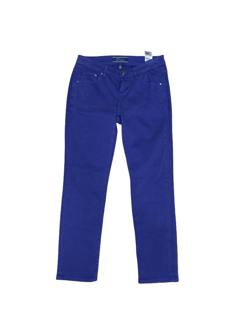 Denim Tommy Bahama Jeans 4 Gramercy Twill Ankle Blue Ribbon Purple MSRP $129